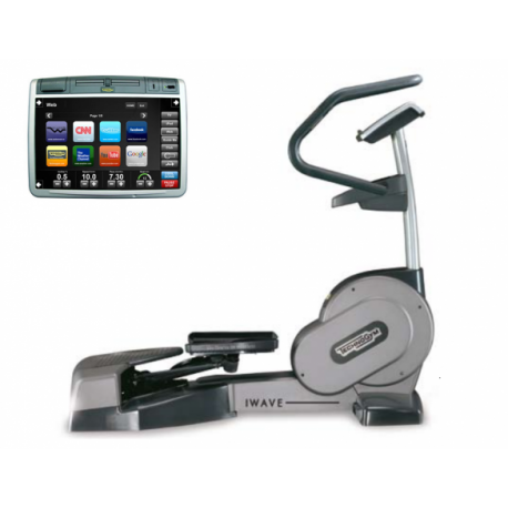 VÉLO ELLIPTIQUE WAVE TECHNOGYM EXCITE VISIOWEB OCCASION