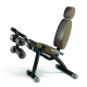 COMBINÉ LEG CURL / LEG EXTENSION TECHNOGYM EASY LINE OCCASION RECONDITIONNÉE GARANTIE 2 ANS
