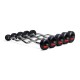 LOT DE 5 BARRES CURL PRECHARGEES  25-45KG NEUFS