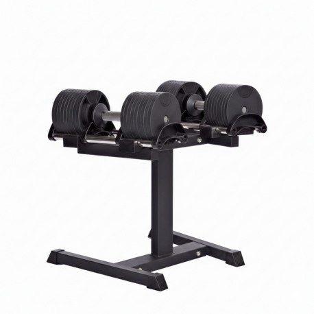 HALTÈRES RÉGLABLES + SOCLE DE 2 À 32 KG NEUF